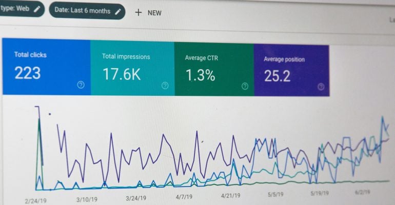 Improving SEO with Transcriptions of Audio and Video Content - A Screenshot of Google Search Console