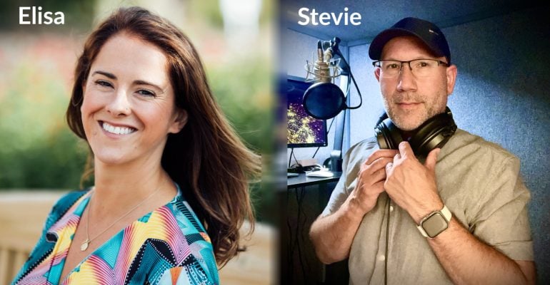 A Day in the Life of a British Voice Actor - Stevie and Elisa