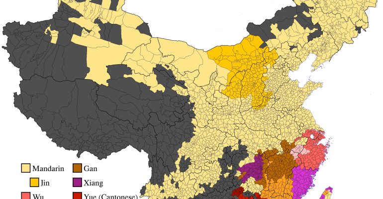 Mandarin vs. Cantonese – What’s the Difference - Map of China