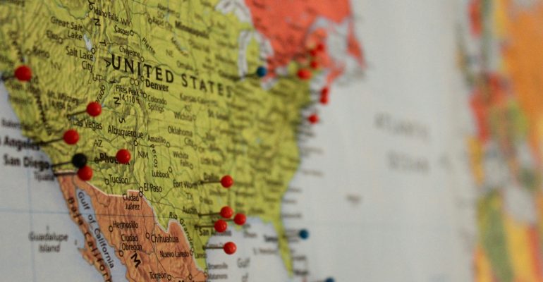 Translation and Localization – What's the Difference - Map of the US